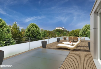 Riverside penthouse